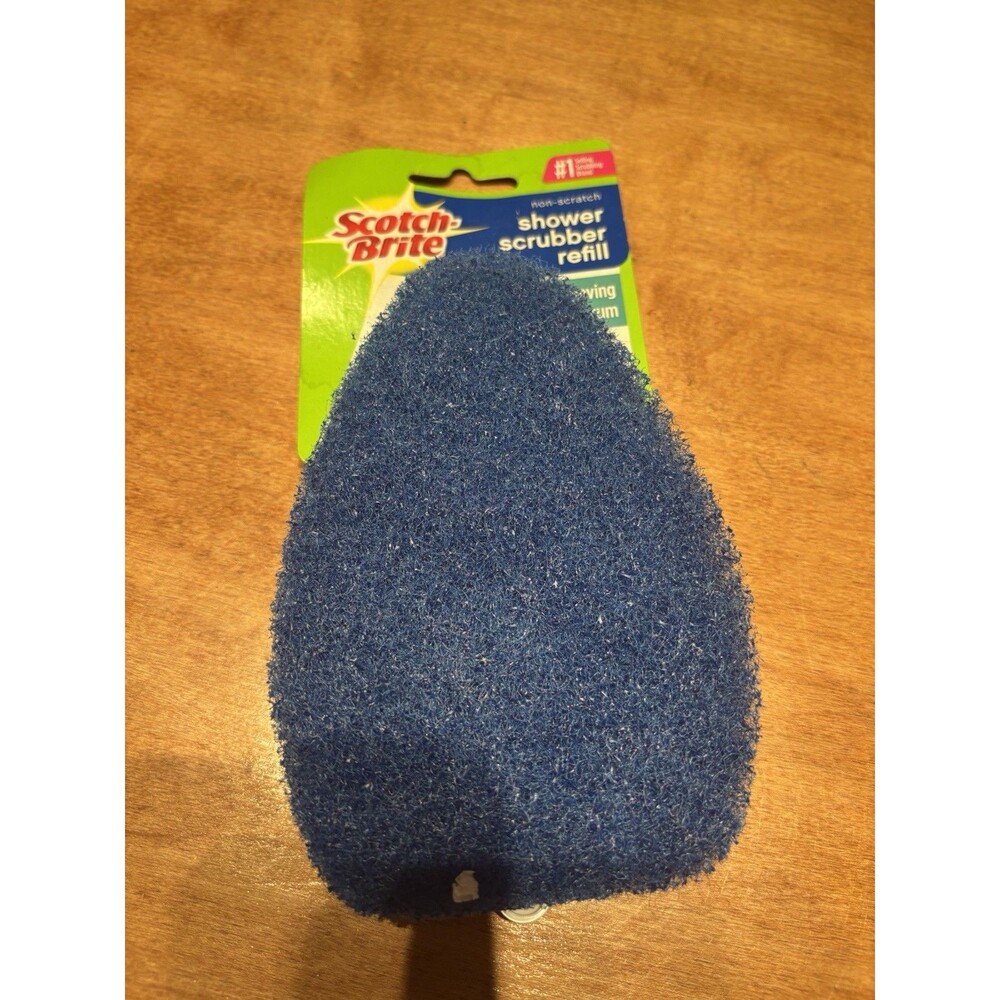 SCOTCH-BRITE Shower Scrubber Refill 560 Blue Non-Scratch Discontinued 3M Bath